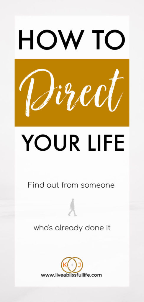 background: person walking in a white environment
foreground: "How to Direct Your Life"
