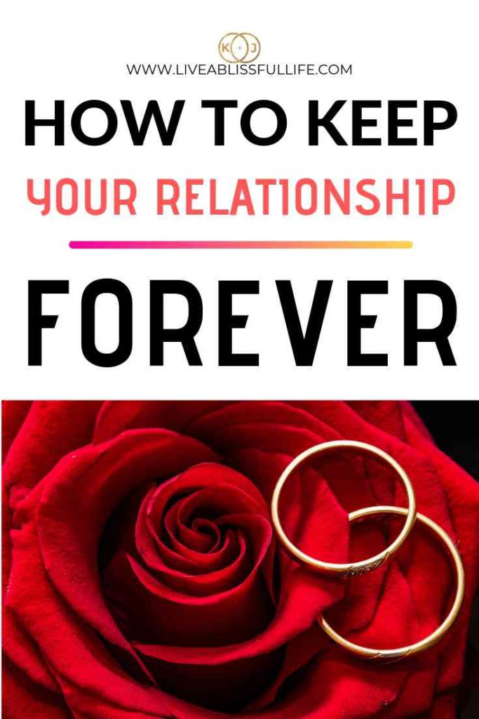 image: two wedding bands on a red rose
text: how to keep your relationship forever
