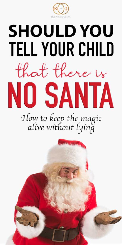 Image: santa
Text: Should you tell your child taht there is no Santa? How to keep the magic alive without lying