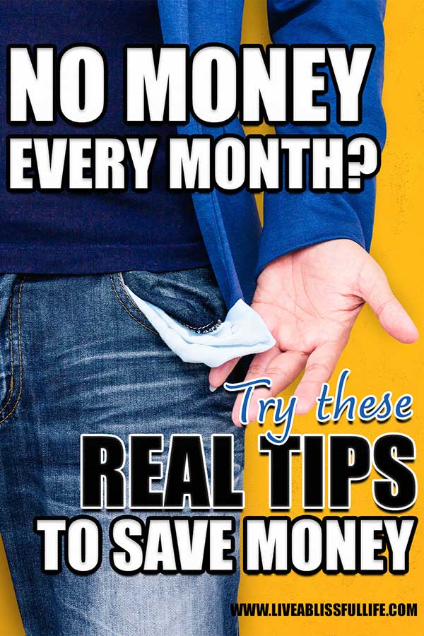 man showing his empty pockets